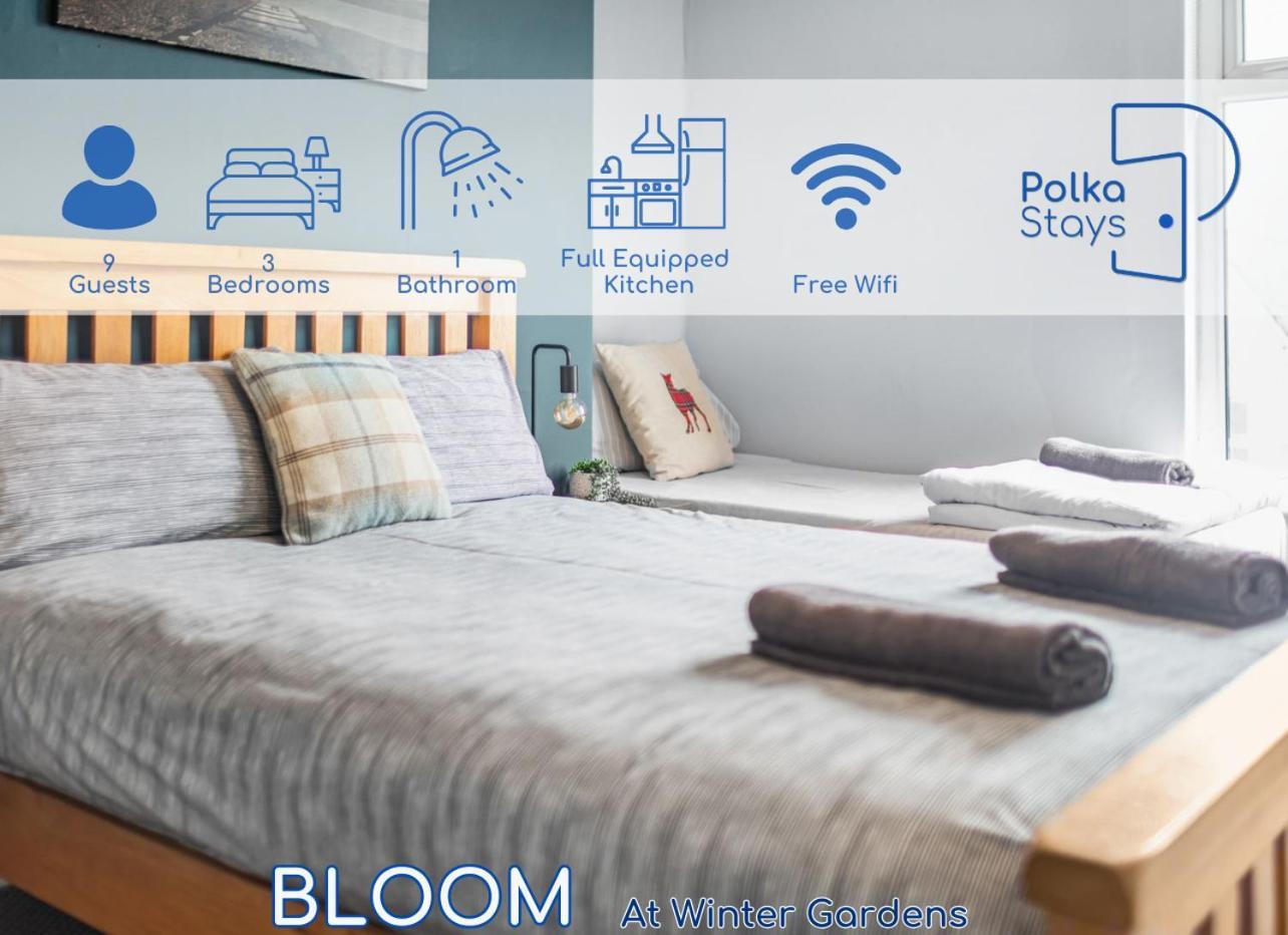 Polkadot Winter Gardens - Large Modern Apartments In Blackpool By Polkastays Ngoại thất bức ảnh
