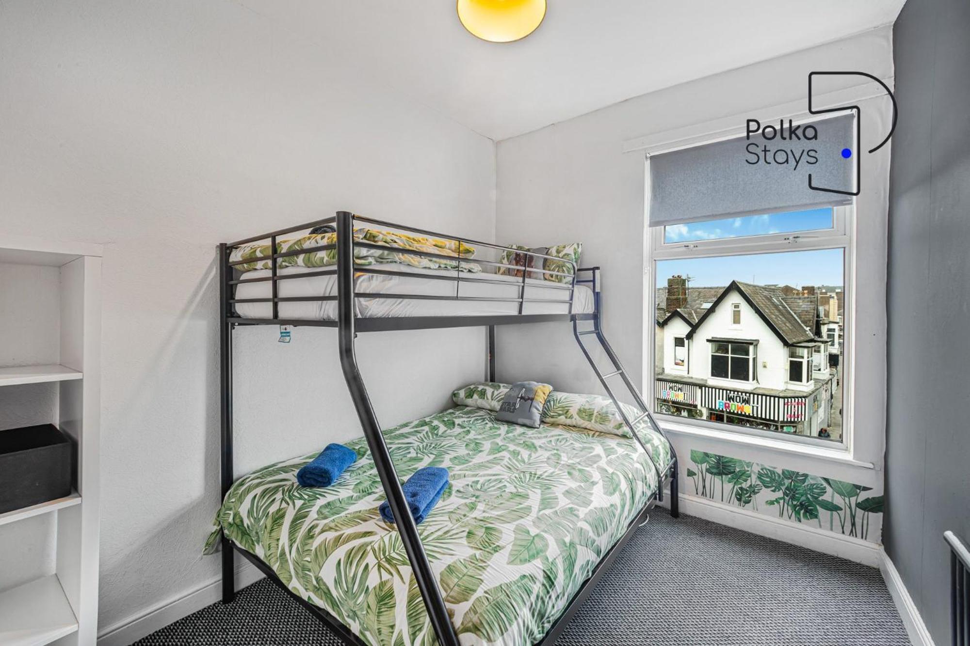 Polkadot Winter Gardens - Large Modern Apartments In Blackpool By Polkastays Ngoại thất bức ảnh