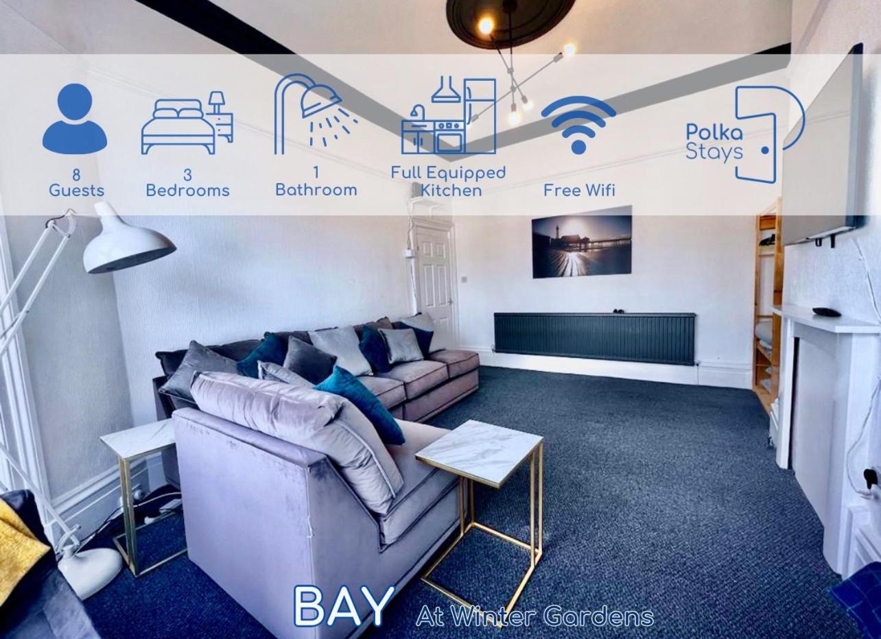 Polkadot Winter Gardens - Large Modern Apartments In Blackpool By Polkastays Ngoại thất bức ảnh